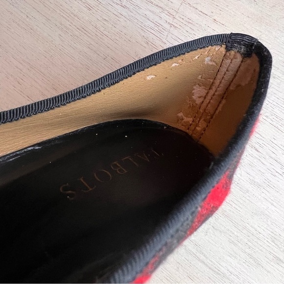 Talbots Jilly Buffalo Plaid ballet flats - Picture 4 of 13